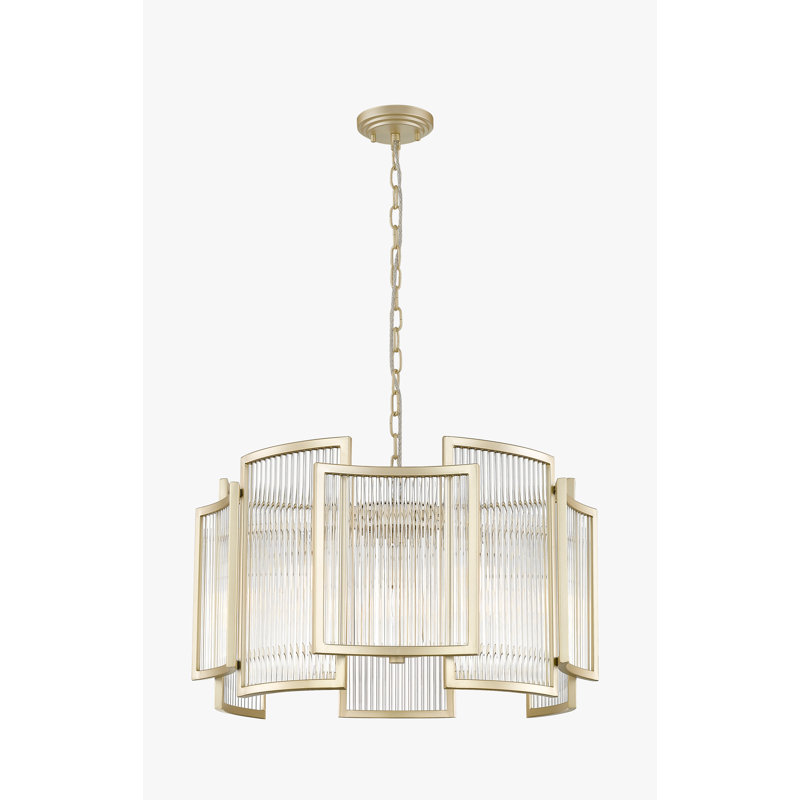 Markiewicz 5 - Light Geometric Pendant, Matt Gold