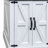 Farmhouse Nightstand with Adjustable Shelf-375297776