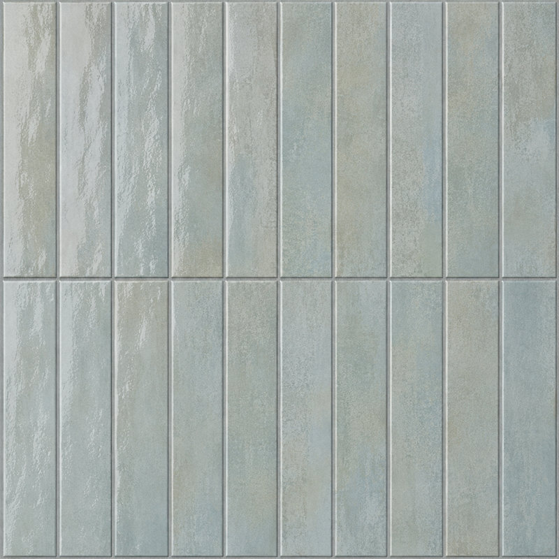 Trace 2 x 18 turquoise, Bleu clair