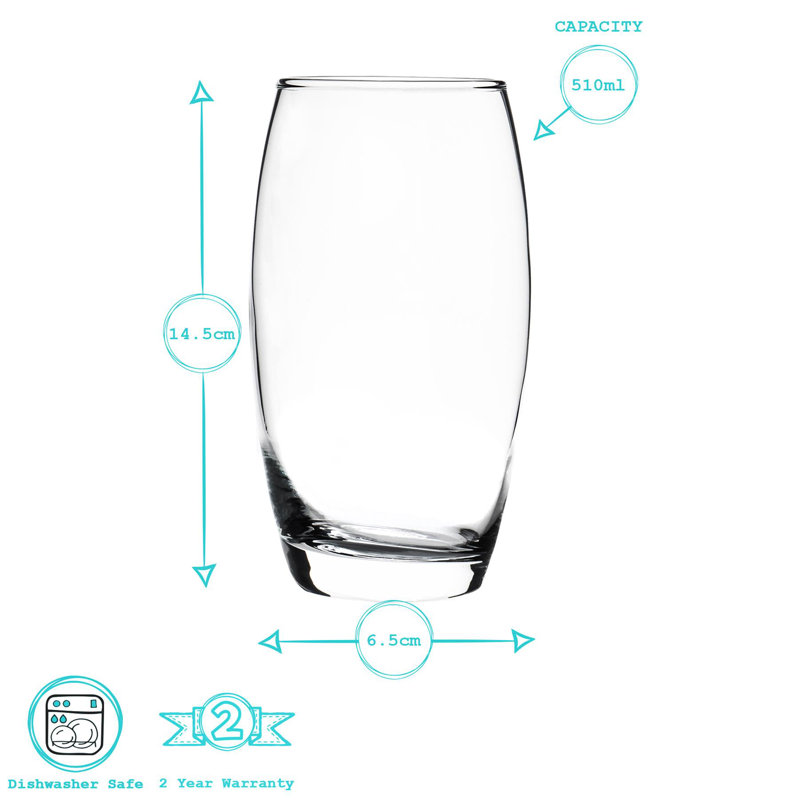 Argon Tableware - Tondo Highball Glasses - 510ml4