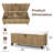 Blewett Outdoor Wicker Storage Bench