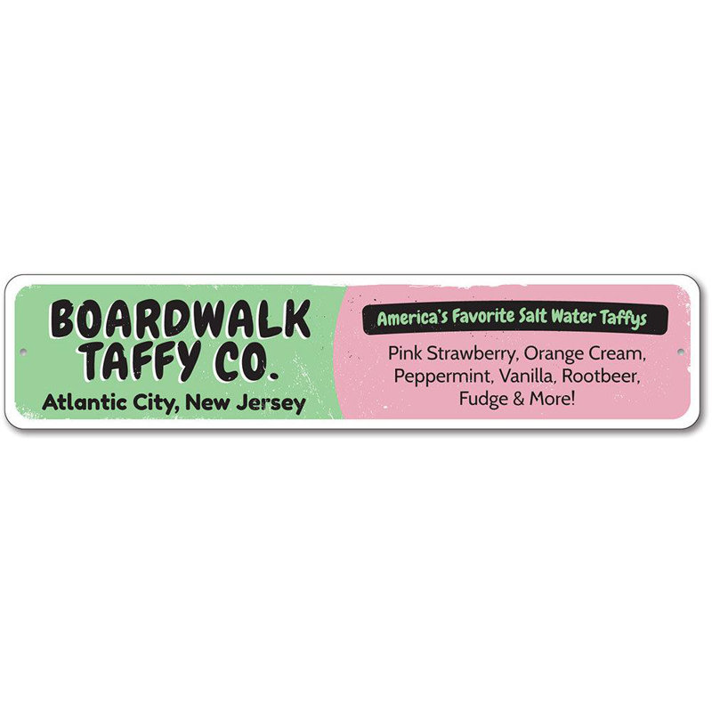 Plaque en aluminium Taffy, H 4 po x l 18 po x P 0,04 po