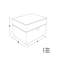 Marylin Wide Rectangle Footstool Ottoman with Storage-578205310