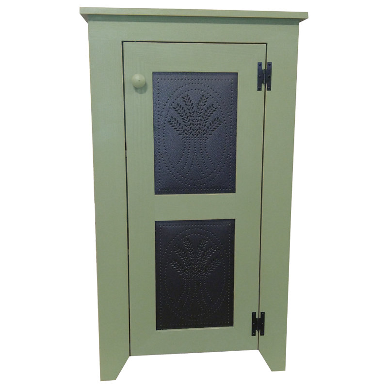 Ossett Solid Wood Accent Cabinet, Old Gold