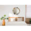 Huldar Glass Flat Wall Mirror