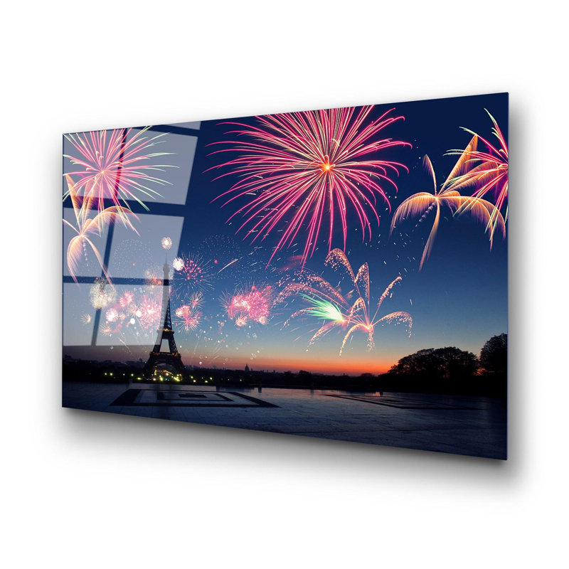 Boze Wall Decor on Tempered Glass