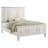 Queen Panel Bed with Structured Headboard