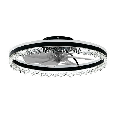 Ventilateur de plafond à DEL 24 "à intensité variable avec télécommande