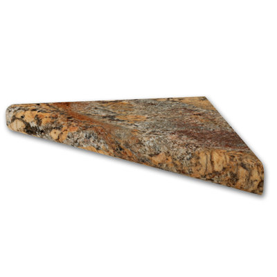 Niche pour tablette d'angle 15 po FlexStone Crema Bordeaux