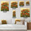 Horloge murale Wildflowers in the Fields-867416016