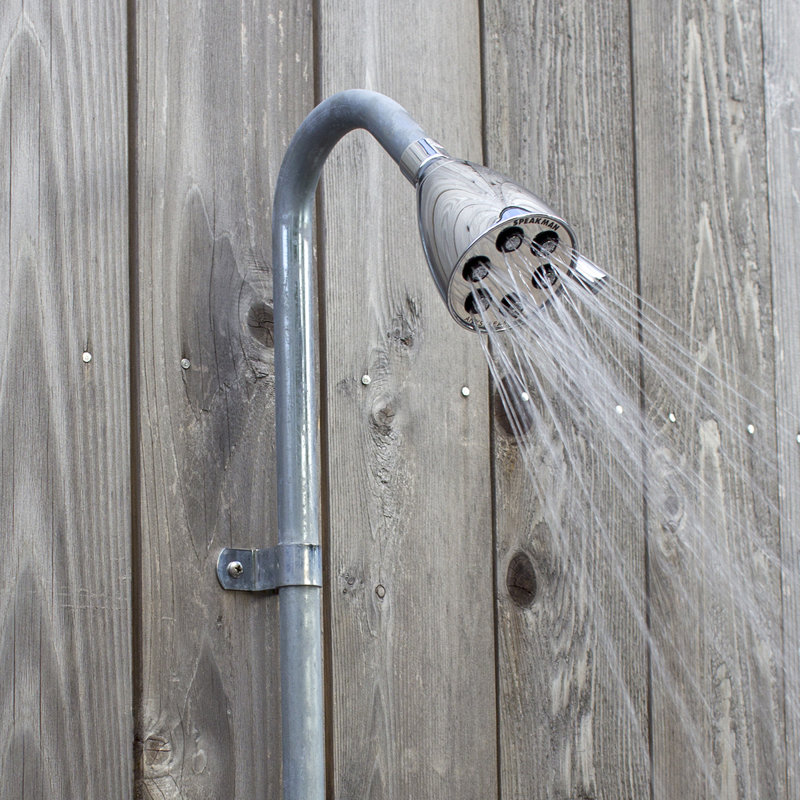 Icon 6-Jet 2.0 GPM Wall Mount Outdoor Shower