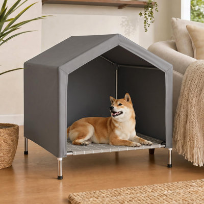 Niche surélevée pour chien