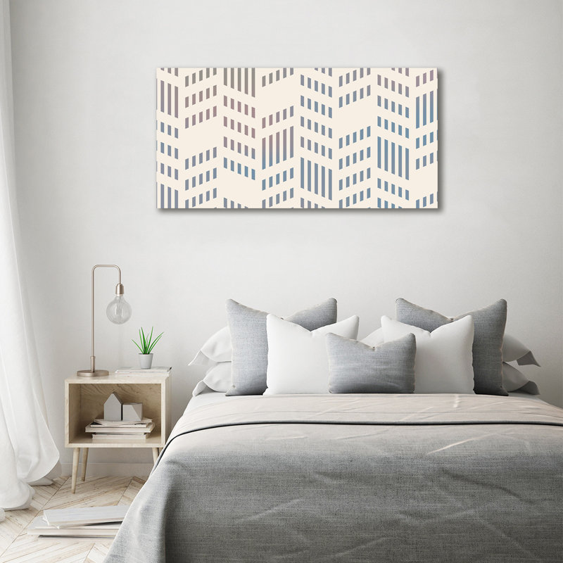 Geometric Background - Wrapped Canvas Print