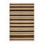  Tapis beige lavable rayé brun chocolat-1915586552