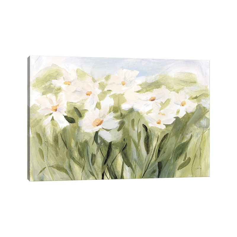 Daisy Meadow - Wall Art Print - Wrapped Canvas