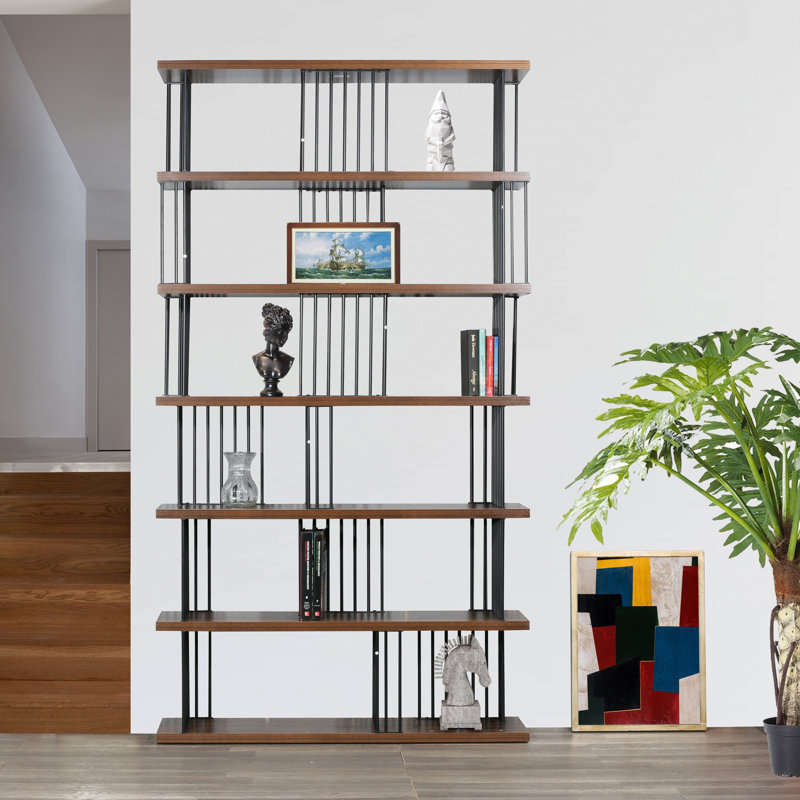 Walbourne Lron Etagere Bookcase