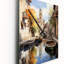 Horloge murale moderne Beige Canal Dramatic Canals High I - Cityscapes-99629925