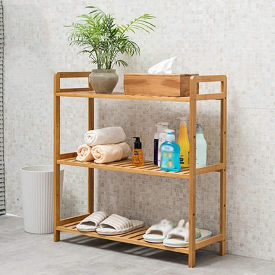 Audriel Wooden Tiered Bookcase