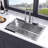 Drop-in Single Bowl Stainless Steel Kitchen Sink