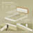 Delaylah Bed Frame, with Rattan-Like Adjustable Upholstered Headboard, Boho Style-1757219791