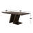 7 Piece Dining Set With Rectangular Tabletop In Espresso