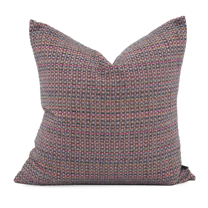 Coussin décoratif carré & insert, Baie, H 24 po x l 24 po