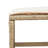  Garden Dining Set Beige, Brown