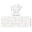 Caisi 15.24 cm W x 15.24 cm L PVC Peel and Stick Mosaic Tile Sticker