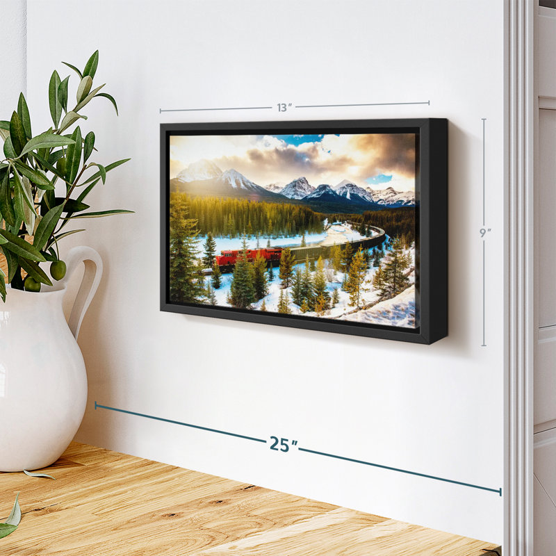 «Canadian Pacific Rail Wall Art», H 9 po x l 13 po