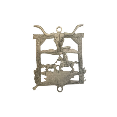 Wind Chime - 36in Longhorn/Star