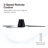 52" Flush Mount Indoor/Outdoor Ceiling Fan with Light and Remote, Damp Rated, Low Profile Black LED Ceiling Fan for Low Ceiling-1919071115