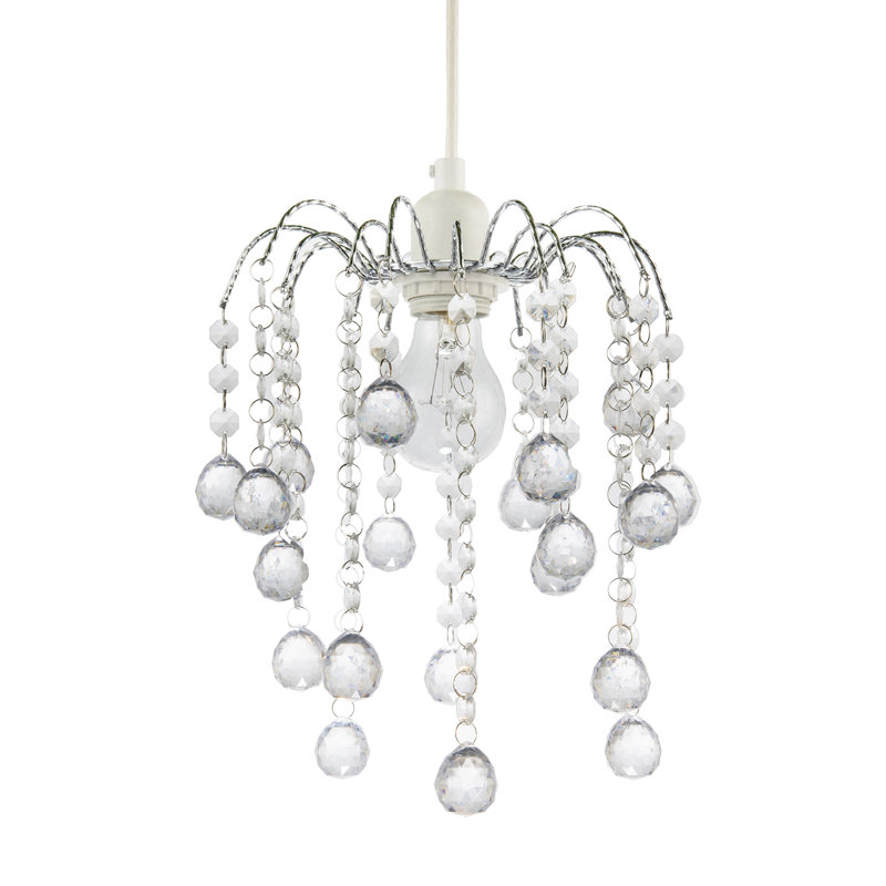 26cm H Metal Novelty Pendant Shade ( No Direct Attachment Method ) in Clear