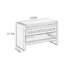 Tabouret à langer 23,6 po