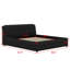 Lit plateforme tapissier élégant pour chambre à coucher-129201453