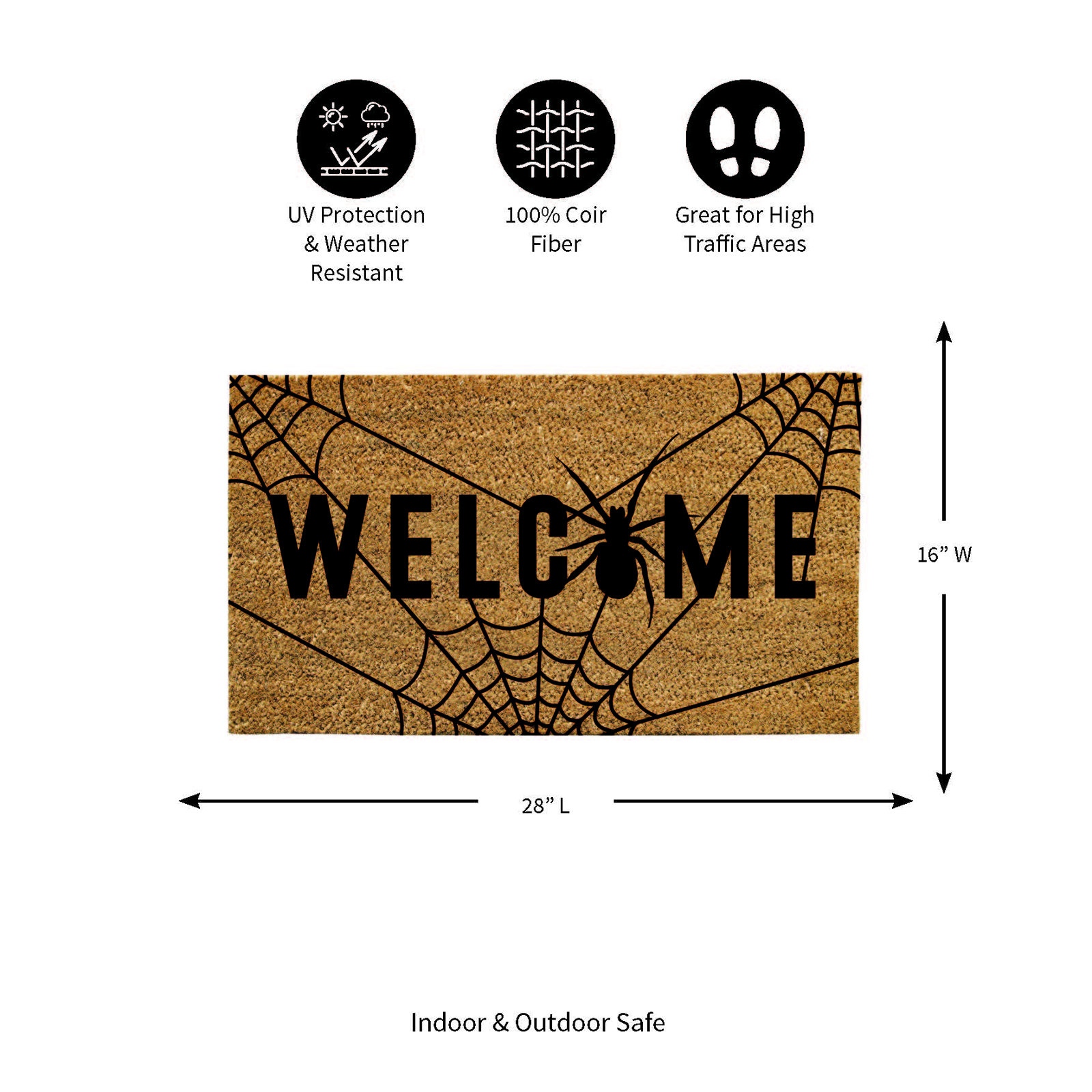 Hedve Non-Slip Doormat
