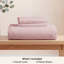 Ensemble de housse de couette en microfibre Litsure - Ensemble de literie très doux en coton prélavé (ensemble de 3)-1546097822-1546097803