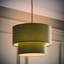 Talar 20cm H Linen Blend Drum Lamp Shade ( Slip-On )-1991690334