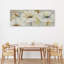 Three Flowers And A Bud - No Frame Panoramic Print on Canvas-625390099