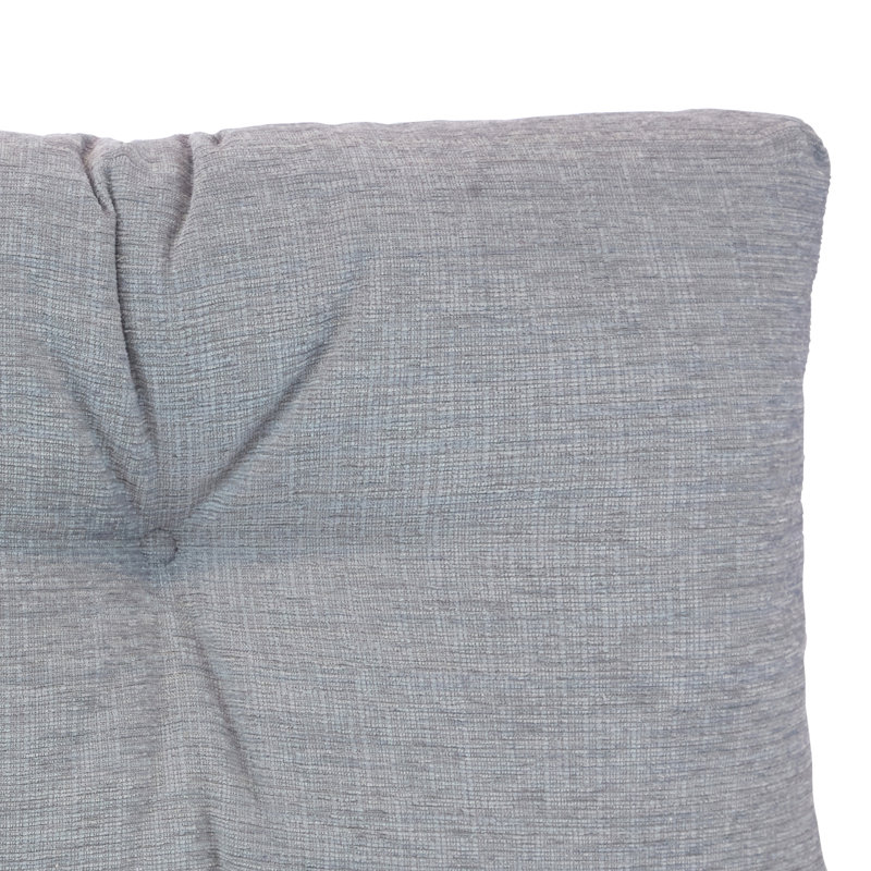 Omega Non-Slip Bench Cushion, Gray, 43" W x 14" D