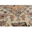 Tapis floral pêche en laine noué à la main 6 pi x 8 pi 8 po