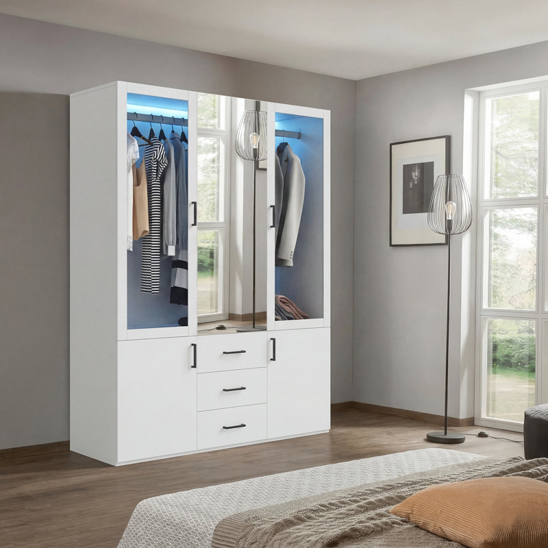 3 Door Wardrobe