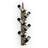 Fai 6 - Bottle Solid Wood Wine Bottle Rack in Brown and Beige
