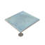 Carreau de mur et de plancher Zahara en porcelaine bleu ciel 6x6 Zahara (paquet de 5,38 pieds carrés / caisse) - paquet de 22-116656805