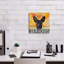 «Dog Days - Lltle Black Pup» par Art Licensing Studio, art mural sur toile-214481729