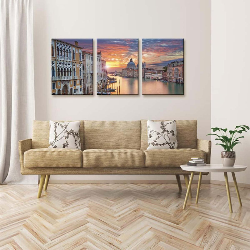 3 Piece Wrapped Canvas Print