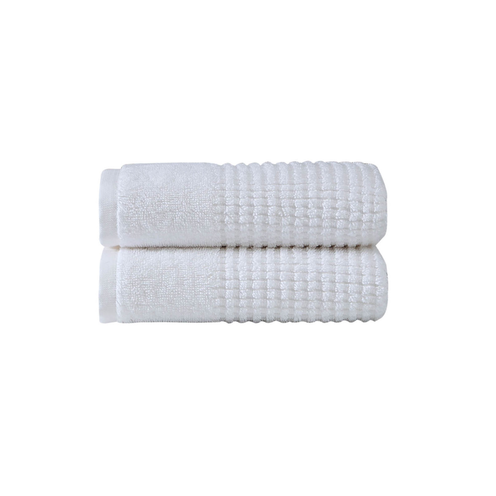 Earline Turkish Cotton Hand Towel Set, White
