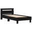 Bed Frame With LED Lights Engineered Wood-42521576-42521591