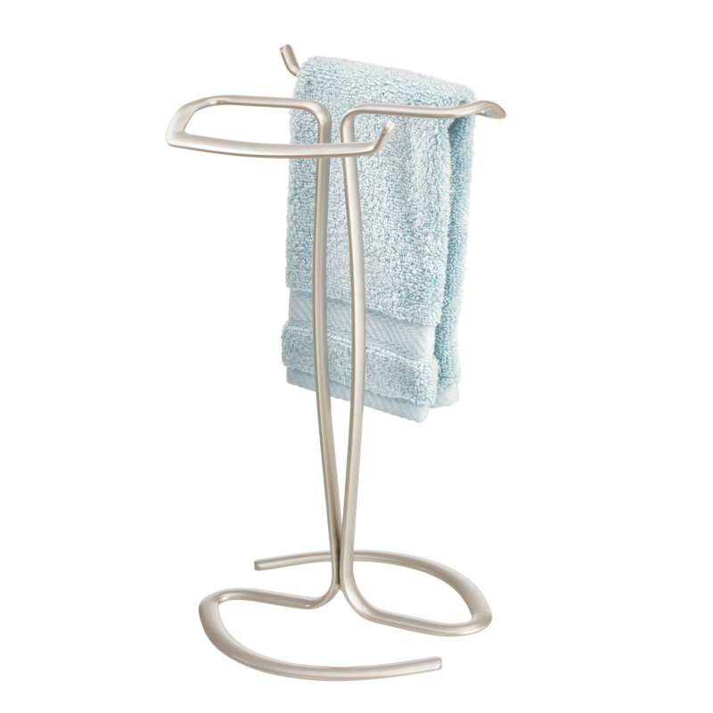 Porte-serviettes sur pied Axis, Satin