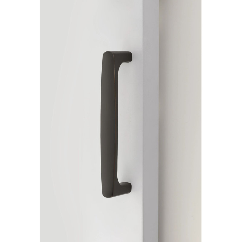 Emtek Urban Modern Glass Shower Door Pull 8-in, (GBTB), Oil Rubbed Bronze