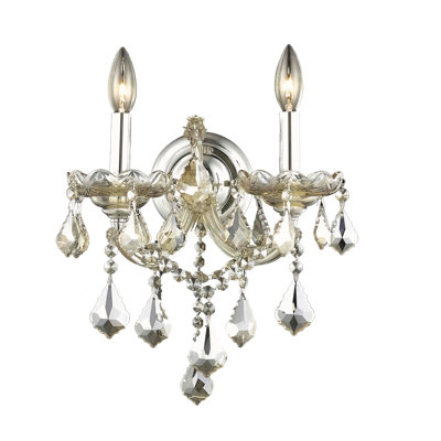 Lampe murale bougie 2 lumières Traverso